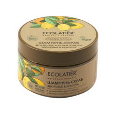 Шампунь-скраб для волос и кожи головы Здоровье & Красота ORGANIC MARULA, 300 г ECOLATIER
