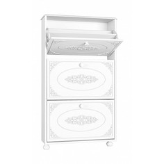 Обувница Компасс-мебель Ассоль АС-46, белое дерево