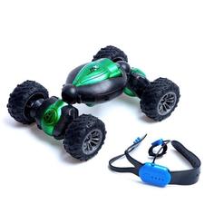 Машинка р/у Hyper Skidding с управлением жестами, зеленый No Brand