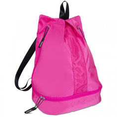 Мешок-сумка 1 отделение Berlingo Classic pink, 39x28x19см, 1 карман, отделение для обуви
