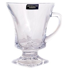 Кружки для горячих напитков 150 мл 6 шт Crystalite Bohemia "Квадро Без декора" 139306