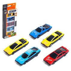 Игрушечная машинка Супер гонки, 5 штук No Brand