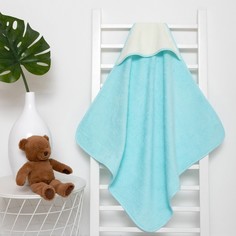 Полотенца для новорожденных Крошка Я махровое, 75х75 см, молочный, мятный