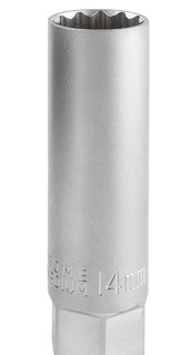 Головка свечная 3/8", 14 мм, тонкостенная, 12-гранная, с магнитом "AV Steel" Avsteel