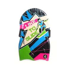 Ледянка LIKE TO SLIDE из трехслойного вспененного пластика, 2 ручки, 85 см, Х60066-dg No Brand