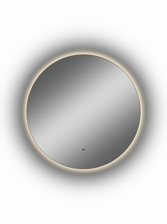 Зеркало Bau Spectrum D80, круглое, LED, сенсор на взмах, ореольная подсветка Bauedge
