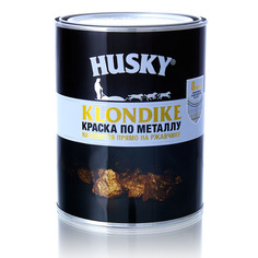 Краски по металлу HUSKY KLONDIKE глянцевая светло-желтая RAL 1018 2,5л