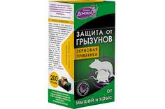 Зерно от грызунов Домовой Прошка контейнер 200 г 22437