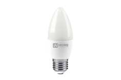 IN HOME Лампа сд LED-СВЕЧА-VC 8Вт 230В Е27 3000К 600Лм 4690612020440