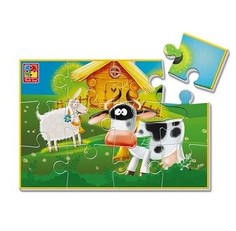 Мягкие пазлы А5 "Ферма" Vladi Toys