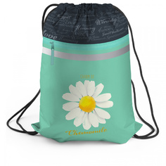 Мешок для обуви 1 отделение Berlingo Chamomile 460x360мм карман на молнии