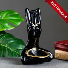 Подставка конфетница "Африканка", 17х26см Хорошие сувениры