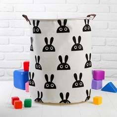 Корзина для игрушек Зайка No Brand