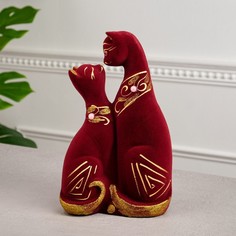 Копилка "Скиф", покрытие флок, 29 см, микс Керамика ручной работы