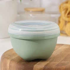 Контейнер пищевой Eco Style, 750 мл, круглый с завинчивающейся крышкой, цвет МИКС Phibo