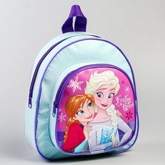 Рюкзак детский кожзам «Frozen heart», Холодное сердце, 26,5 х 23,5 см Disney
