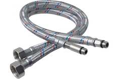 OUTE Гибкая подводка для смесителя пара 1/2" М10 гайка -штуцер 40 см TP57-40