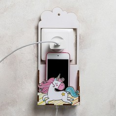 Органайзер для телефона на розетку Единорог No Brand