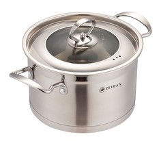 Кастрюля ZEIDAN Z-501052 SILVER