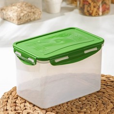 Контейнер пищевых Good & Good, 2,2 л, с герметичной крышкой , цвет МИКС Good&Good