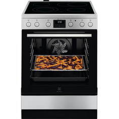 Электрическая плита Electrolux LKR64020AX серебристый, черный