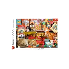 Пазл Trefl Кошачьи сладости, 1000 деталей