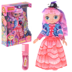 Кукла озвуч Сказочный Патруль Алиса 32 см, (15 песен и фраз, расч с блестками) в коробке Карапуз