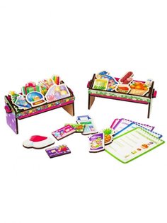 Игровой набор Woodland Супермаркет Новогодний переполох, 370108