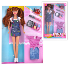 Кукла 8416 с аксесуарами, в коробке Defa Lucy