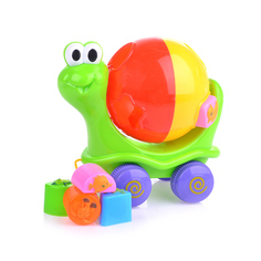 Каталка- сортер 6218 Улитка в сетке Tongde