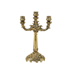 Канделябр Розы на 3 свечи KSVA-BP-14093-D Bello De Bronze