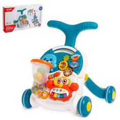 Игрушка-каталка Забавная прогулка, световые и звуковые эффекты No Brand