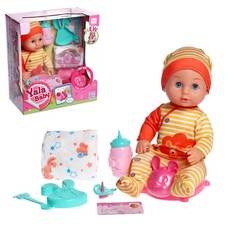 Кукла-пупс Кроха пьет, писает, с аксессуарами No Brand