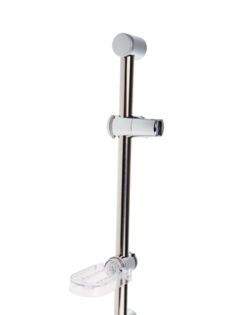 Душевая стойка Accoona А403, с пластиковой мыльницей, хром