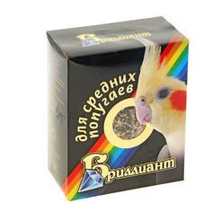 Корма Бриллиант средних, Премиум, 1,5 кг