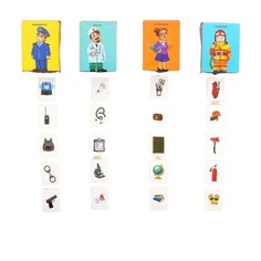 Сортер ZABIAKA Профессии, по методике Монтессори Забияка