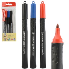 Маркеры для досок Stabilo набор, 3 цвета