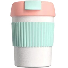 Термокружка Xiaomi Kiss Kiss Fish Rainbow 360ml Pink Mint