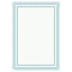 Сертификат-бумага Attache синяя рамка (А4 120 г/кв.м 50 листов в упаковке) 1412167