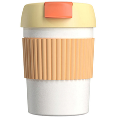 Термокружка Xiaomi Kiss Kiss Fish Rainbow 360ml Orange White
