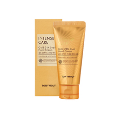 TONYMOLY INTENSE CARE Gold 24K Snail Hand Cream Крем для рук с муцином улитки