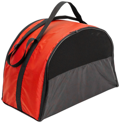 Сумка-переноска Дарэлл ЧИП конверт-полукруг №2, раскладная, красная, 44x22x29 см