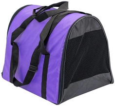 Сумка-переноска Дарэлл ЧИП конверт-туннель №3, раскладная, фиолетовая, 45x28x30 см