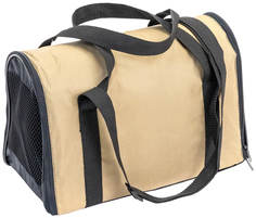 Сумка-переноска Дарэлл ЧИП конверт-туннель №3, раскладная, бежевая, 45x28x30 см