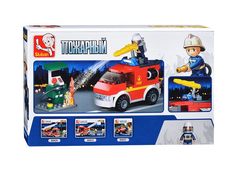 Конструктор Sluban серия Пожарная бригада (136 деталей)