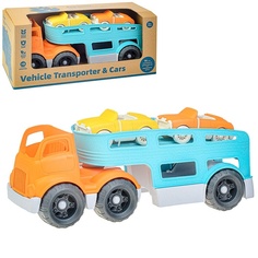 Спецтехника Oubaoloon 32x12x14 см, 2 машинки, пластик, в коробке