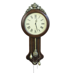 Часы классические настенные с маятником Селена KSVA-HL-C-8011-A No Brand