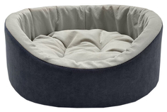 Лежанка для животных HOMEPET Catania №2 серо-белый, 49х43х17 см