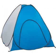 Палатка зимняя автомат 1,8*1,8 бело-голубая дно на молнии (PR-D-TNC-038-1.8) Premier Fishing