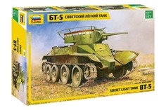 Сборная модель Звезда Советский лёгкий танк БТ-5, 1/35 Зв.3507